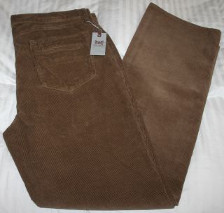 HICKEY FREEMAN STERLING COLLECTION 5 POCKET CORDUROY PANTS 40 32 NWT