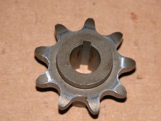 Used Ariens 924050 snow blower 9 tooth sprocket for hex shaft 01027600