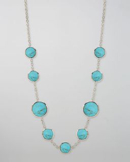 Ippolita Turquoise Slice Necklace   