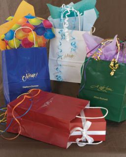 Personalized Gift Bags, Set of 12   