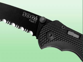 SOG Specialty Knives & Tools TFSA 97 Flash I with Combination Serrated