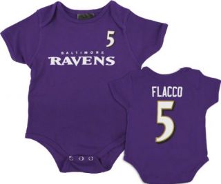  Purple Baltimore Ravens Newborn Reebok Name & Number Creeper Clothing