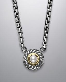 David Yurman Small Pearl Color Classics Necklace   