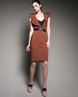 RM by Roland Mouret Amasis Copper Dress   