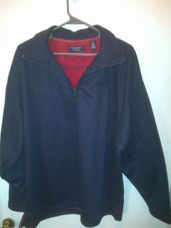 Roundtree and Yorke 2XL Navy Blue Jacket Coat Polo Shirt