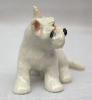 Klima France Miniature Porcelain West Highland Terrier