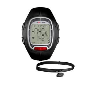 Polar RS100 Heart Rate Monitor Unisex Watch Black