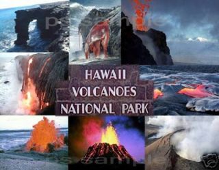 Hawaii Volcanoes Natl Park Travel Souvenir Magnet
