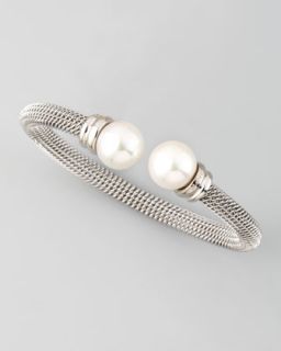 Majorica Elastic Pearl Bracelet   