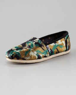 TOMS Maston Camouflage Sequin Slip On   