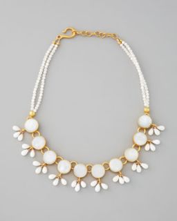 Dina Mackney Mother of Pearl Necklace   