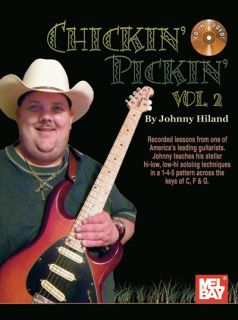 Johnny Hiland Chickin Pickin Vol 2 Guitar Tab Book CD New