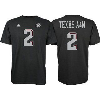  Manziel Youth Texas A&M Aggies Black Jersey Name and Number T shirt
