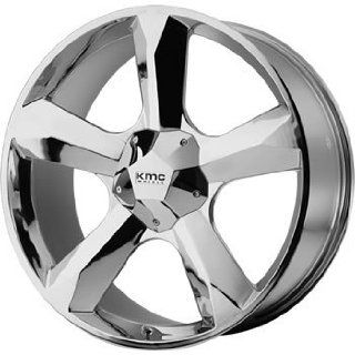 KMC KM674 20x9 Chrome Wheel / Rim 6x135 & 6x5.5 with a 15mm Offset and