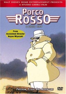 Porco Rosso Walt Disney 2 Disc Set 2005 Hayao Miyazaki