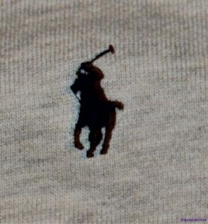 Polo Ralph Lauren Pony Logo Gray Crewneck Sweatshirt S