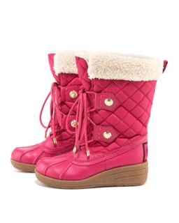 Juicy Couture Girls Snowstorm Boot, Pink   