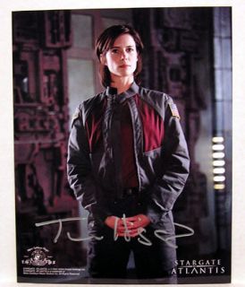 Torri Higginson Dr Weir Stargate Atlantis Autograph