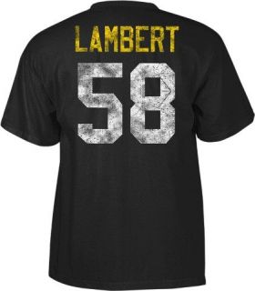  Reebok Throwback Name and Number Distressed T Shirt