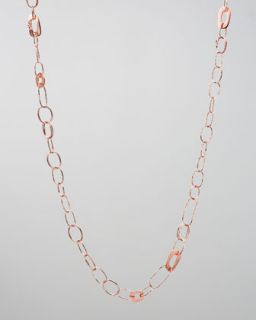 Rose Lite Links Necklace, 32