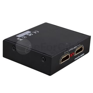  Splitter, Version 3 Quantity 1 Enjoy 2 HDMI displays from 1 HDMI