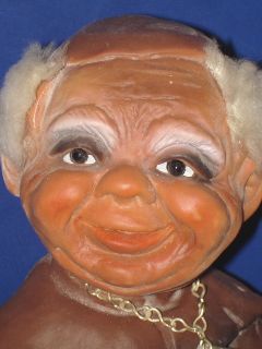 Heico Bobble Head Monk Troll Doll Wurzelsepp Figuren w Germany MIB