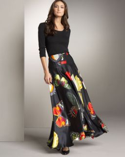 NM EXCLUSIVE Silk Butterfly Skirt   