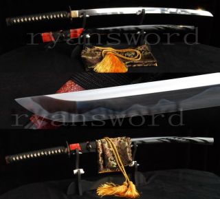  Japanese Samurai Katana Sword High Carbon steel Blade SharkSkin Saya