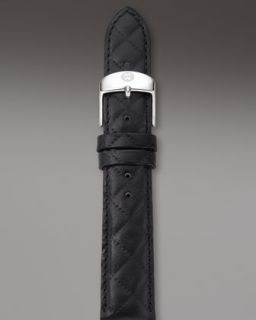 Philip Stein Black Patent Leather Strap, 18mm   
