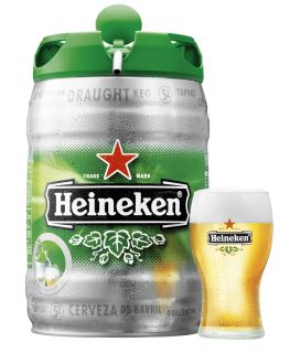 Fits 5L Heineken, Heineken Light or NewCastle Brown Ale Draught
