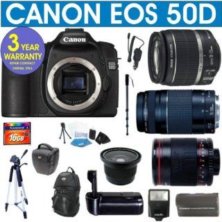 Canon EOS 50D Digital Camera REFURBISHED + Canon 18 55mm