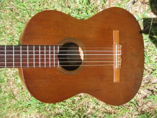  1961 GUILD MK 1 Classical Guitar made in HOBOKEN NJ Mahogany Brazilian