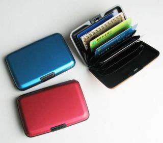  RFID Credit Card Safe Wallet Case Hard Cover Holder