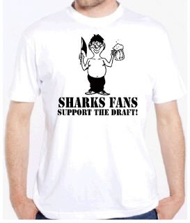 Sharks Fan Draft Beer Funny Hockey San Jose Shirt
