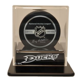 Anaheim Ducks Hockey Puck Display Case Holder