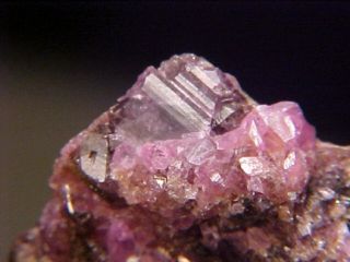 RARE Hodgkinsonite Crystal Cluster FRANKLIN, NEW JERSEY  Ex. Grenier