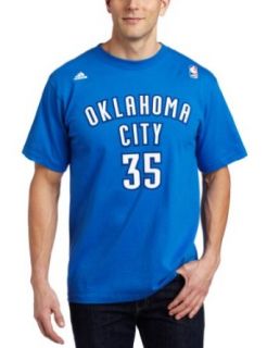  NBA Oklahoma City Thunder Kevin Durant Name & Number T Shirt Clothing