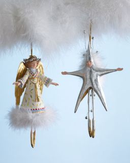 Patience Brewster Star & Heavenly Angel Holiday Ornaments   Neiman