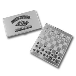 Harley motif. Playing pieces can be reversed to play chess