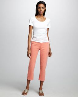 Not Your Daughters Jeans Carmen Button Cuff Cropped Jeans   Neiman