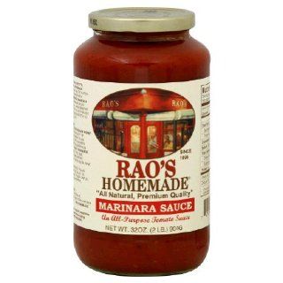Raos, Sauce Marinara Hmmade, 32 OZ (Pack of 12) Health