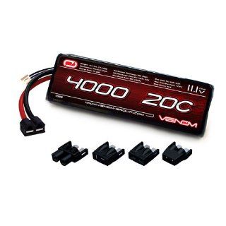  1580 20C 3S 4000mAh 11.1V LiPo Hard Case with Universal Plug