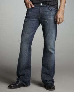For All Mankind Brett Modern Boot Cut Ashby Ave. Squiggle Jeans