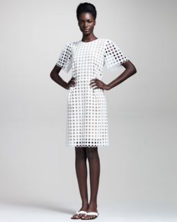 Nanette Lepore Lace Contrast Dress   