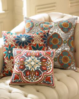 Jamie Young Embroidered Pillows   