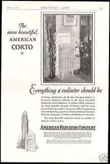 1927 American Radiator Co Beautiful Home Heating Ad