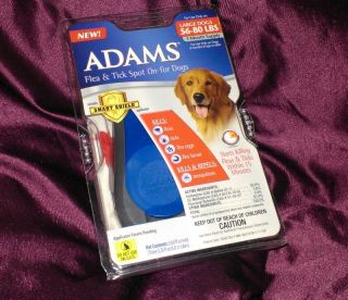Adams Flea and Tick Spot on for Large Dogs 56 80 lbs 3 Month Supply