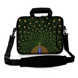 15 Inch Classic Green Peacock DOUBLE Sided Print Design