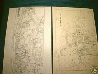 Hempstead NY 1873 Maps with Homeowners