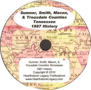 Hendersonville Tennessee Sumner County TN Genealogy 1887 History 115
